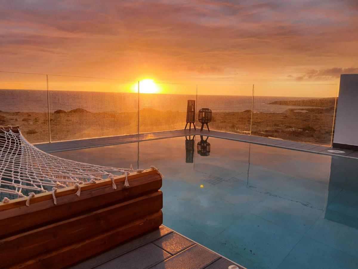 Tramonto Luxury Villa No2 - Breathtaking Sunset View Foiníkion 외부 사진