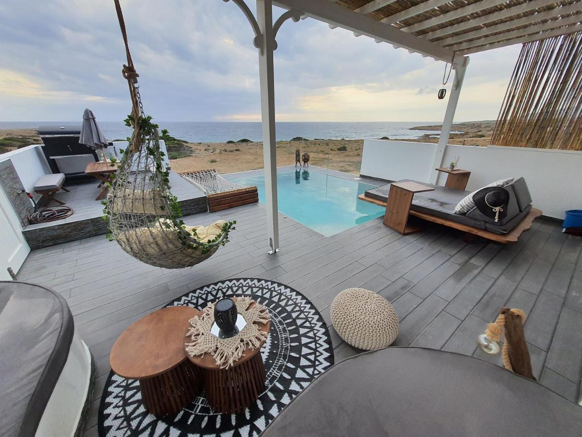 Tramonto Luxury Villa No2 - Breathtaking Sunset View Foiníkion 외부 사진