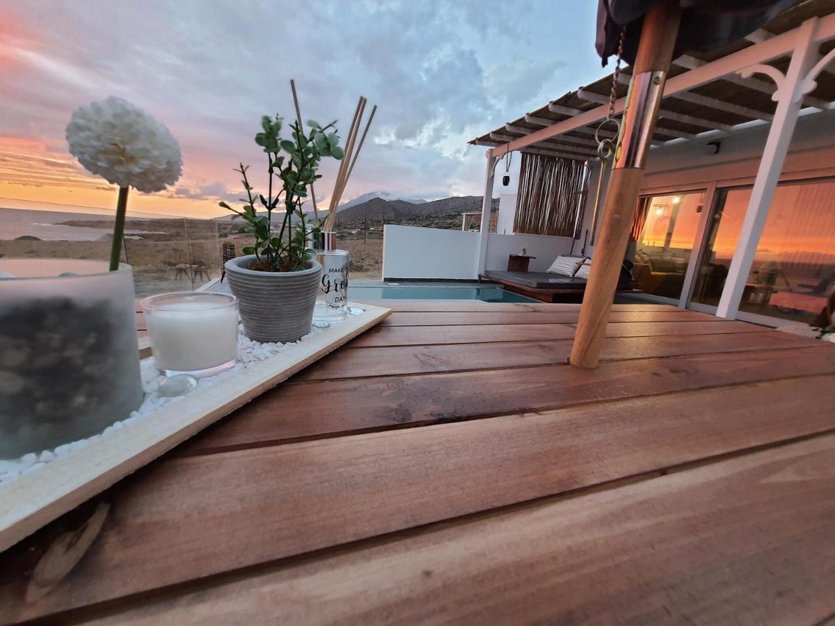 Tramonto Luxury Villa No2 - Breathtaking Sunset View Foiníkion 외부 사진