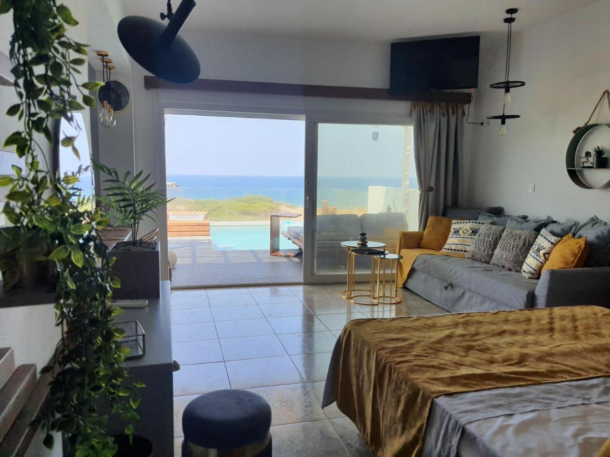 Tramonto Luxury Villa No2 - Breathtaking Sunset View Foiníkion 외부 사진