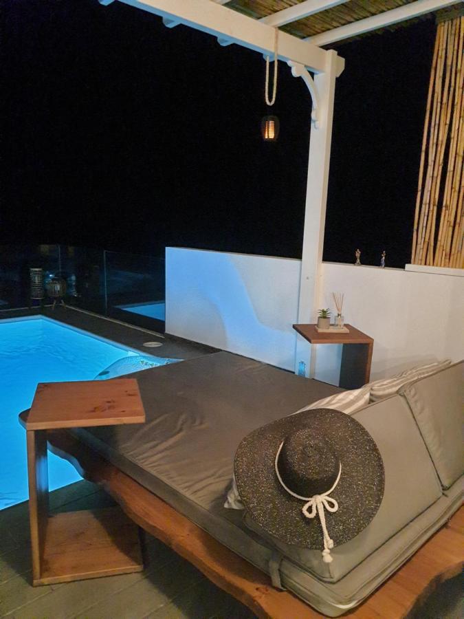 Tramonto Luxury Villa No2 - Breathtaking Sunset View Foiníkion 외부 사진